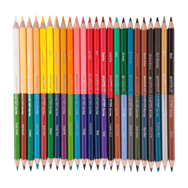 สีไม้สองหัว Master art 48 สี